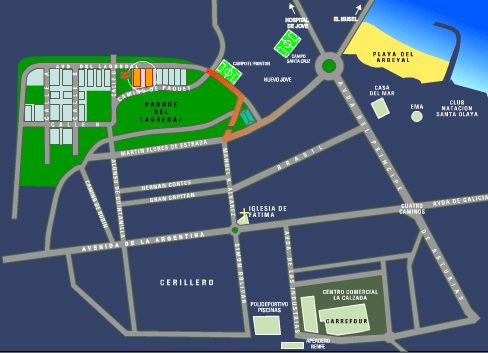 Mapa de localizaci�n